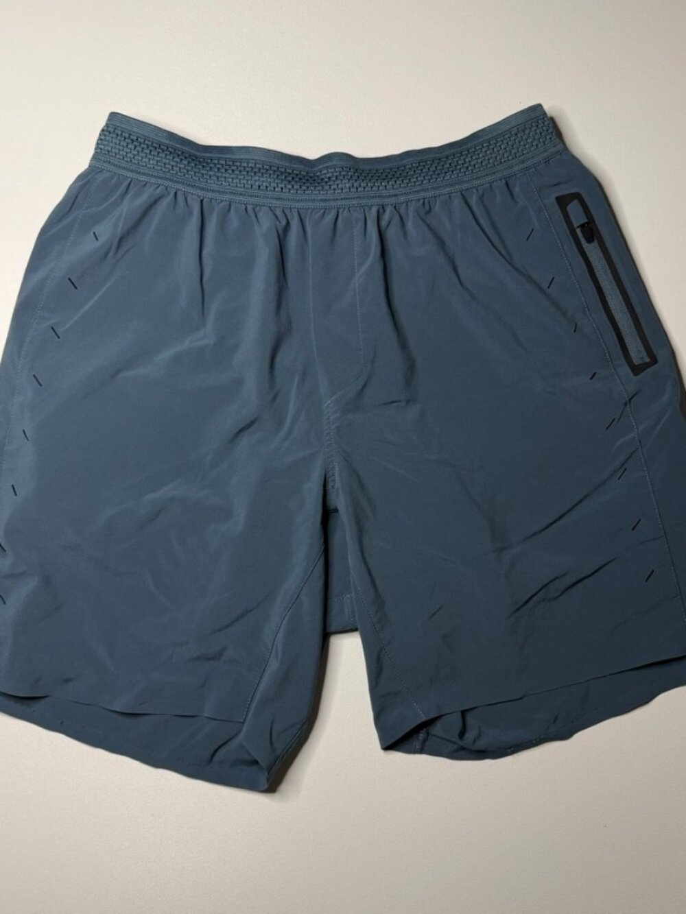 Ten Thousand Men's Athletic Shorts in Slate Blue